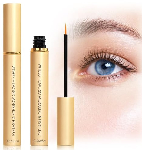 LZM Serum Wimpern 5 ml Serum Wimpern Wachstum Serum für längere, dickere und gesündere Wimpern Lash Serum (V05)
