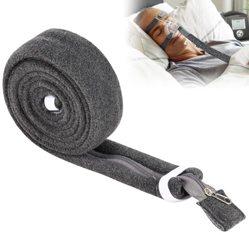 Schlauchabdeckung für CPAP Maskenschlauchschutz Reißverschluss Schlauchabdeckungen Isolator Schlauchhülle 6 ft Universell weicher Vliesschlauch für die meisten CPAP Schläuche