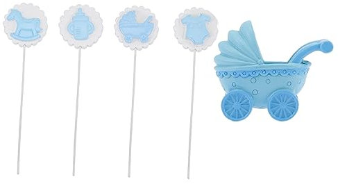 MAGICLULU Baby-dusche-kuchen-topper Kinderwagen Dekorationen Kuchen Toer Spaß Prop Für Babys Geburtstagsparty
