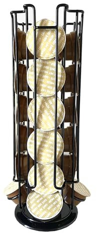 Organizer per capsule di caffè Dolce Gusto Nyana Home | Organizer per 24 capsule | Progettato per capsule Dolce Gusto | Design moderno e compatto | Supporto girevole a 360° | Facile pulizia