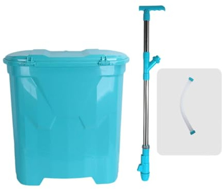 Gralara Épandeur d'engrais à Dos, capacité de 25 L pour Jardin et Culture, Style B