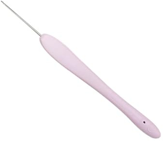 TMTGTS virknål 1,1 mm virkning tillbehör virkade krokar med mjukt grepp ergonomiska sticknålar virkverktyg syverktyg för nybörjare proffs mattor mössor handdukar