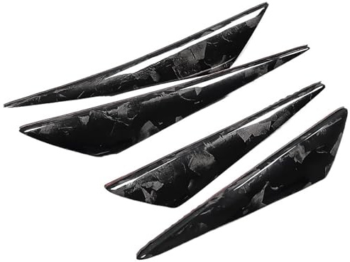 Heckspoiler Passend für BMW für M2 E90 E92 für M3 für M5 M6 E93 F10 F12 F13 F16 F87 Canard Wing Splitter Spoiler Heckspoiler des Autos(Forged Pattern)