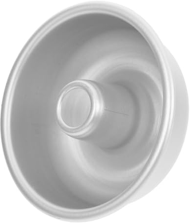 EXAOMBLE Stampo per Ciambellone Piccolo in Alluminio 15 CM, Antiaderente e Deformazioni, per Casatiello e Cottura al Forno Casalinga