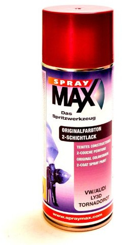 SPRAY MAX 400â mlâ – Â farbtã ¶ N für VW/AUDI * FLASHROT LP3G * 687016