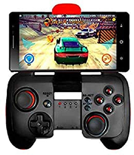 Primux mando Gamepad GP1 | Bluetooth 2.1 con rango de 20metros | Compatible con Android, Android TV… | Tres modos de juego | Hasta 10 horas de batería