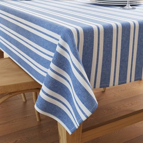 Encasa XO Tovaglia in Cotone, A Quadri Rettangolare, 56x72