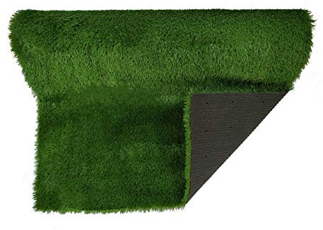 Gardiun KCC30105 - Césped artificial en rollo 100x500 cm Greenhill Pro Efecto memoria 30 mm