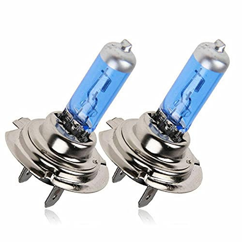 TOTMOX Lampadina a scarica allo xeno Super Bright White Warm 12 V Lampadina allo xeno Faro 55 W Lampada di ricambio H7 Lampadina Faro Lampade
