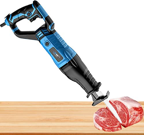 Scie à Os Electrique Boucher Professionnel Scie, Scie de Boucher de Commercial et Résidentiel pour Os, Viande Congelée, Métal, Bois, Plastique, 1050W/1300W
