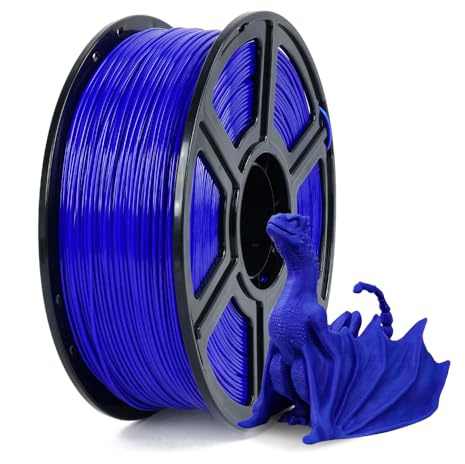 FLASHFORGE ASA Filament 1,75mm, Anti-UV ASA 3D-Drucker-Filament, Maßgenauigkeit+/-0,02mm, hitze- & wetterbeständiges ASA 3D-Filament, perfekt für den Druck von Funktionsteilen im Freien (Blau)