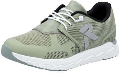 Rieker Damen Schnürhalbschuh in grün - Gr. 38