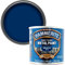 AMK® Hammerite Metal Paint Smooth Blue 250ml Direct To Rust Quick Drying No Primer Or Undercoat Needed Single Coat