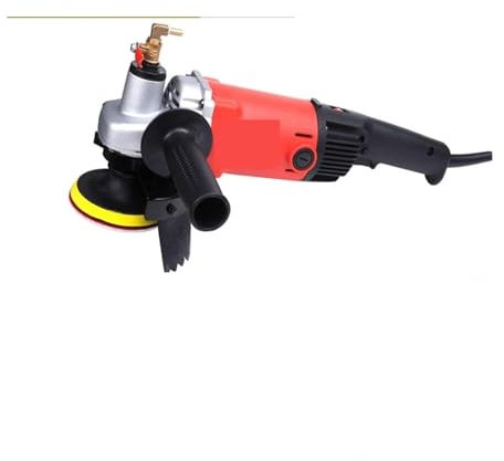 Pulidora de piedra eléctrica en húmedo, Máquina pulidora de piedra húmeda de granito de mármol eléctrico de 1400w, lijadora, lijadora manual, molino de agua, velocidad ajustable para granito, baldosas