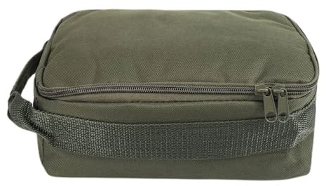 HULKAY Fishing Reel Bag Oxford Fishing Tackle Bag Portable Waterproof Fishing Reel Organizer for Baitcasting Fly Reels