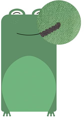 chic.mic Kinderdecke - Tiermotive (Frog)