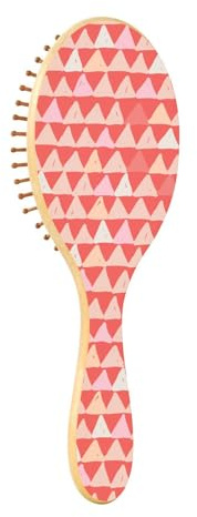 Spazzola per capelli in legno, spazzola per capelli pagaia, spazzola per capelli in legno, spazzola per capelli in legno, colore art