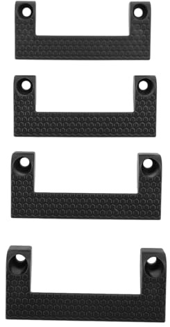 Porta Utensile Universale di Plastica Versatile, Opzioni per Ospitare in Modo Efficiente la Raccolta di Strumenti, un Gancio Degli Strumenti per Scale, Banchi da Lavoro (Nero)