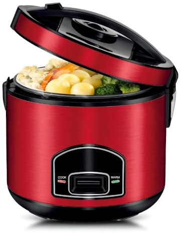 Cuiseur À Riz Automatique Multifonction En Acier Inoxydable 5 L For Usage Domestique - Cuiseur À Riz Électrique Intelligent Avec 8 Programmes De Cuisson