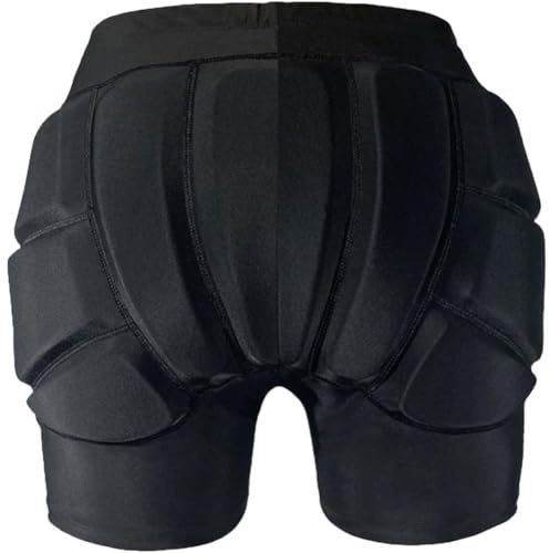 Brxmpn Butt Hip Protection Shorts Pants Kids Skate Pads Hips Youth Hip Protection Pads Figure Skating Shorts Crash for Ice Figure Roller Skating Skateboarding