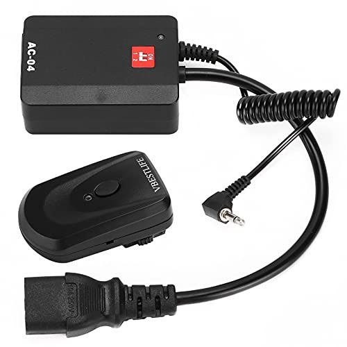Tbest Wireless Flash Trigger 4 Channel Studio Remote Receiver with 433MHz Frequency 30m Range for Professional Photography