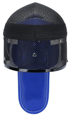 RiToEasysports Máscara de Esgrima, Cubierta Facial para Entrenadores de Esgrima, Casco de Esgrima, Protector Facial, Protección Deportiva Desmontable Profesional, Malla de Aleación de Aluminio (XL)