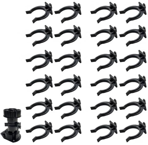 Clip de Rodapié,20 Piezas Clips de Zócalo de Cocina,Clips de Tabla de Patadas Zocalo Cocina Gancho de Fijación en ABS para Sofás,Mesas,Camas,Muebles de TV 2,6 cm