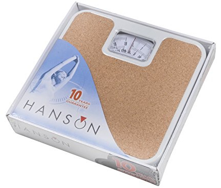 Hanson H60 Cork Textured Mat Mechanical Bathroom Scales
