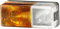 HELLA Feu clignotant - Halogène - 12V - Montage en saillie/vissé - Fiche: Fiche plate - gauche/droite - Quantité: 1 - 2BE 002 582-031
