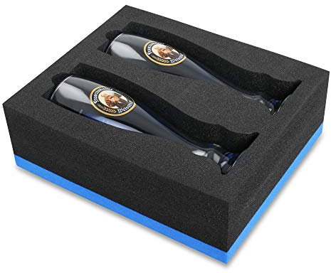 Juego de vasos para caravanas y barcos 2012, cerveza de trigo grande