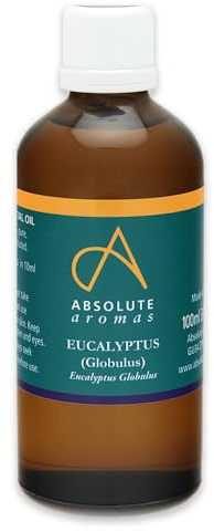 Absolute Aromas | Eucalyptus Essential Oil - 100% Pure, Natural, Undiluted and Cruelty-Free - for use in a Diffuser and Aromatherapy Blends, 100ml