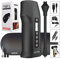 Coolado tPump XL - Mini compressore wireless a 2 cilindri | Per pneumatici, tende, kites e wings | Gonfia in 12 secondi | Powerbank e custodia protettiva