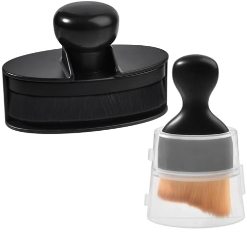 LEONTOOL Applicateur de Brillance pour pneus Professionnel, brosses d'application de lustrant pour pneus Automobiles avec Support de Rangement et Brosse Anti-poussière Gratuite