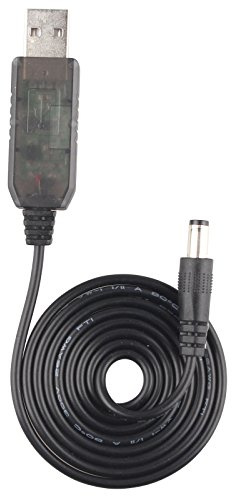 HALJIA cavo USB a DC 5V a 9V DC modulo convertitore di alimentazione Step-Up jack maschio cavo adattatore di ricarica 5.5x2.1mm per altoparlante bluetooth/lampadina LED/USB Light ventilatore