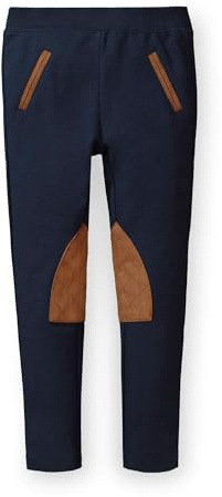 Hope & Henry Baby Girls' Ponte Riding Pants, 18-24 Months, Navy