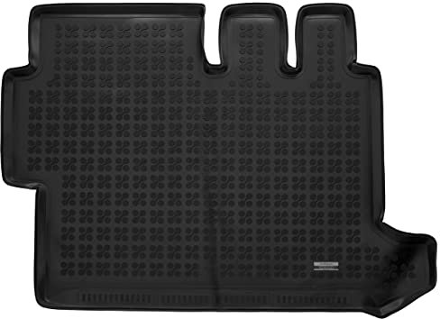 AZUGA Gummi Kofferraumwanne Premium Antirutsch passend für Ford Transit Custom L2 ab 8/2012-2023 8/9-Sitzer AZ12000504