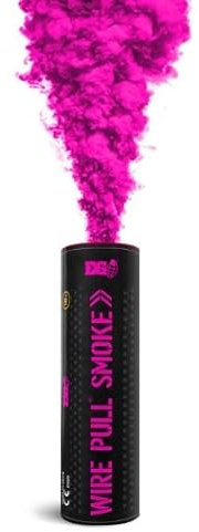 Inevitable Party Granata fumogena WP40 Wire Pull®, per matrimoni, fotografia, videografia ed effetti speciali (rosa)