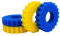 AquaOne Ersatzschwämme Druckteichfilter CPF-2500 Teichfilter Filter Ersatzschwamm Set Bachlauf UVC Klärer Filter
