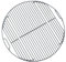 FLAMMBURO Grillrost rund Ø 47/44 cm - Aus verchromtem Stahl, Stabstärke 4 mm, Grill-Aufsatz, Rost, Grillgitter, BBQ (47 cm Geräte / 44 cm Grillfläche)
