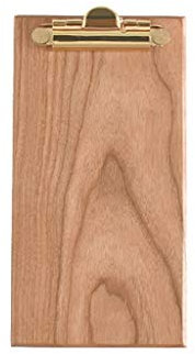 Planchettes à Pince Panneau de dossier A4 Wood Fournitures de classe épaissie Fournitures de tampon légal Menu d'écriture de babillard fournitures de bureau avec trous suspendu clip d'écriture porte d