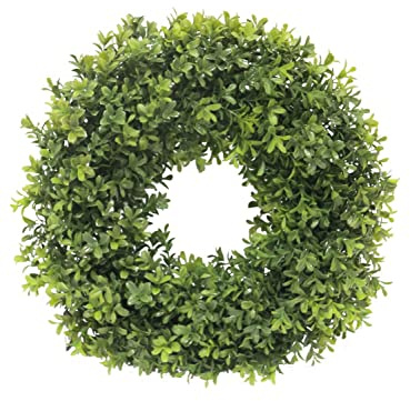 artplants.de Artificial boxwood wreath TOM, Ø16/40 cm