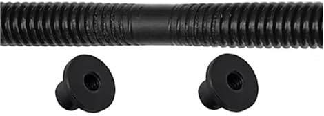 Tuerca de husillo de bolas de metal Tornillo Tornillo de avance trapezoidal Cobre Acero Tuerca de borde cortado T12 T14 T16 T18 T20 T22 T24 T24 T25 T28 T30 T32 ( Color : Steel Flange Nut , Size : T28x