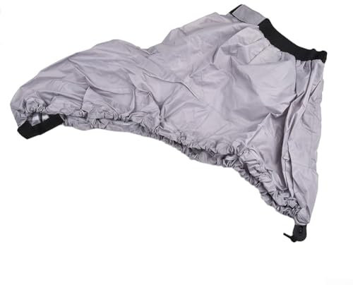 Hasaller Gonna impermeabile per canoa kayak, accessorio per sport acquatici (L grigio)