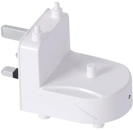 Wall Charger for Philips Sonicare Electric Toothbrush, Wall Electric Toothbrush Charger Plug for Philips Sonicare HX3000/ HX6000/ HX6100/ HX8000/ HX9000 Series UK Plug (white)