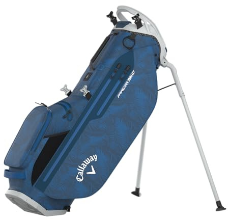 Callaway Golf Fairway C HD Sac étanche avec Support 2025 Bleu Palmiers Gris