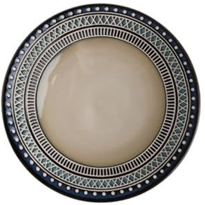RYUQW3RE Piatti da portata, Piatti in ceramica vintage Piatti occidentali Piatti da bistecca Stoviglie Set da portata(11inch)