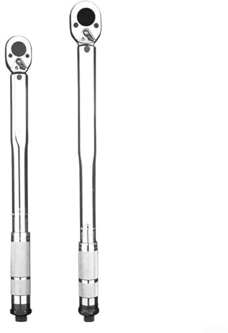 Bebykilemi Chiave dinamometrica regolabile in lega resistente per riparazioni automobilistiche, ingegneria meccanica e miglioramento della casa, con teste da 6,3 mm, 10 mm, 12,5 mm (A)