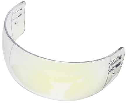 SOIMISS Visera Transparente Antivaho y Resistente a Rayaduras para Casco de Hockey sobre Hielo, Media Pantalla para Adultos y Jóvenes, Protección Facial Segura para Deportes de Equipo