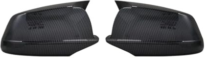 Spiegelkappen Für 5er F10 F11 F18 Für Pre-LCI 2010–2013 Rückspiegelkappe Flügel Seitenspiegelabdeckungen Auto(Carbon Fiber)
