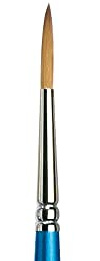 Winsor & Newton 5302005 Cotman Aquarell Synthetikhaar Pinsel - Serie 222 - Designerpinsel, Schlepperpinsel mit exzellenter Sprungkraft, Farbragekraft und Punktgenauigkeit, kurzer Stiel - Nr. 5-3 mm